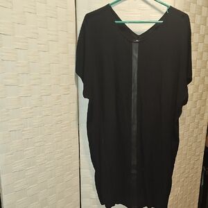 MADEWELL Black Short Sleeve Dress